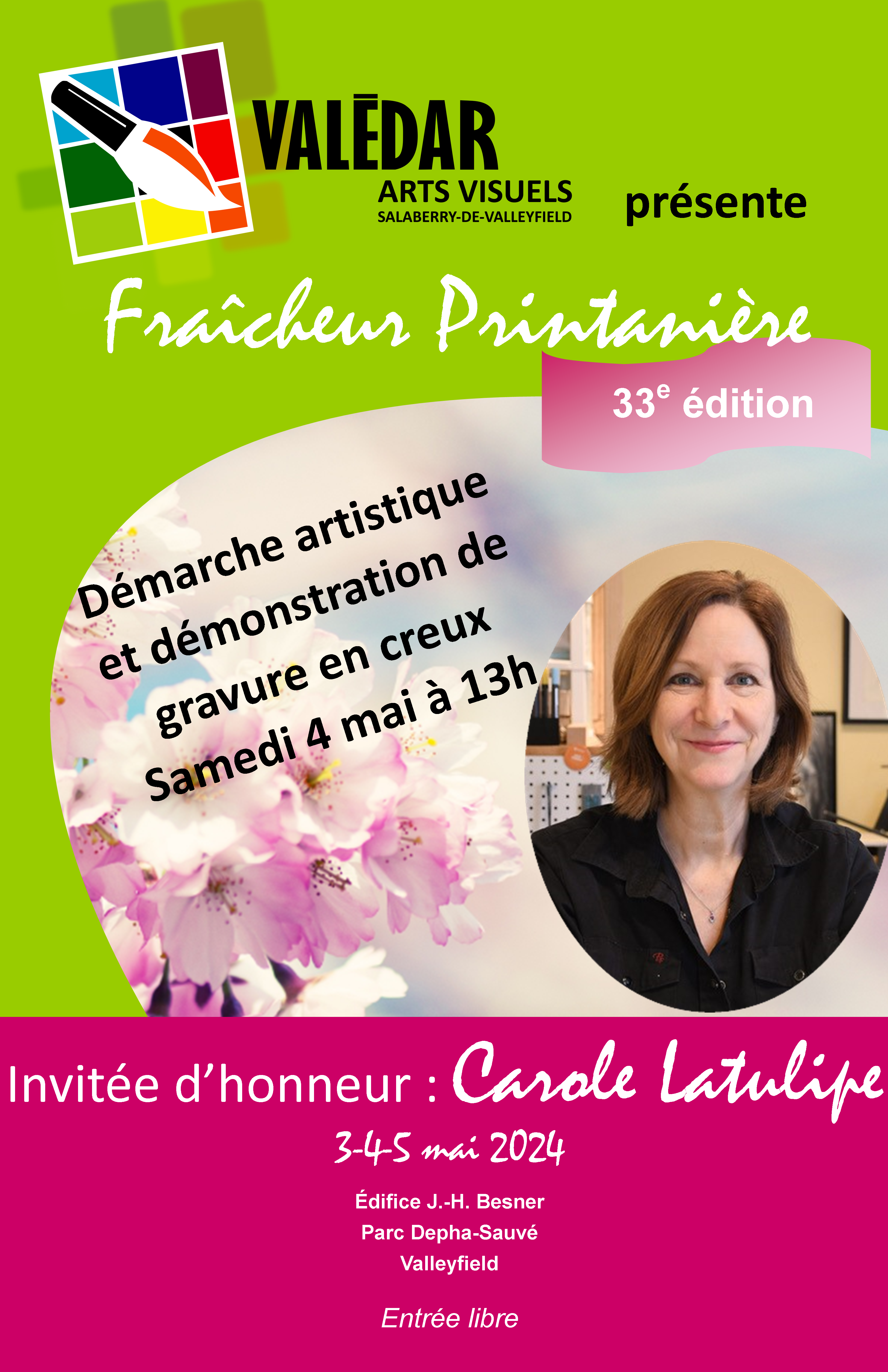 Invitation Fraîcheur Printanière
