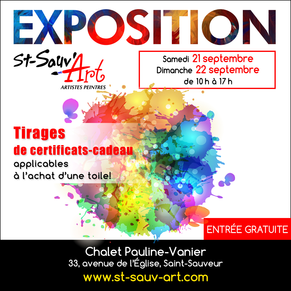 Expo à St-Sauveur