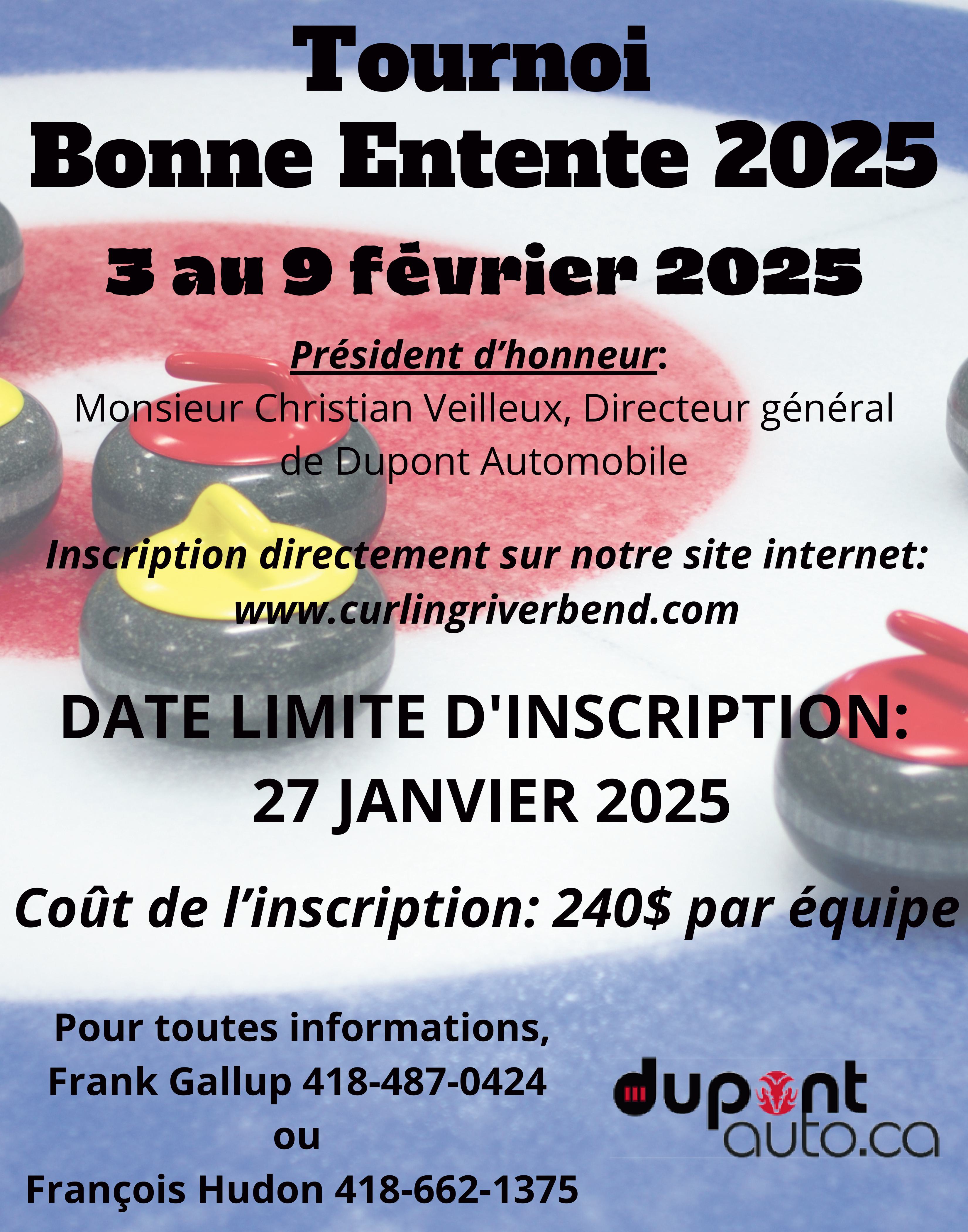 Tournoi de Curling Bonne Entente