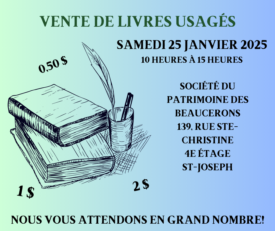 Vente de livres usagés