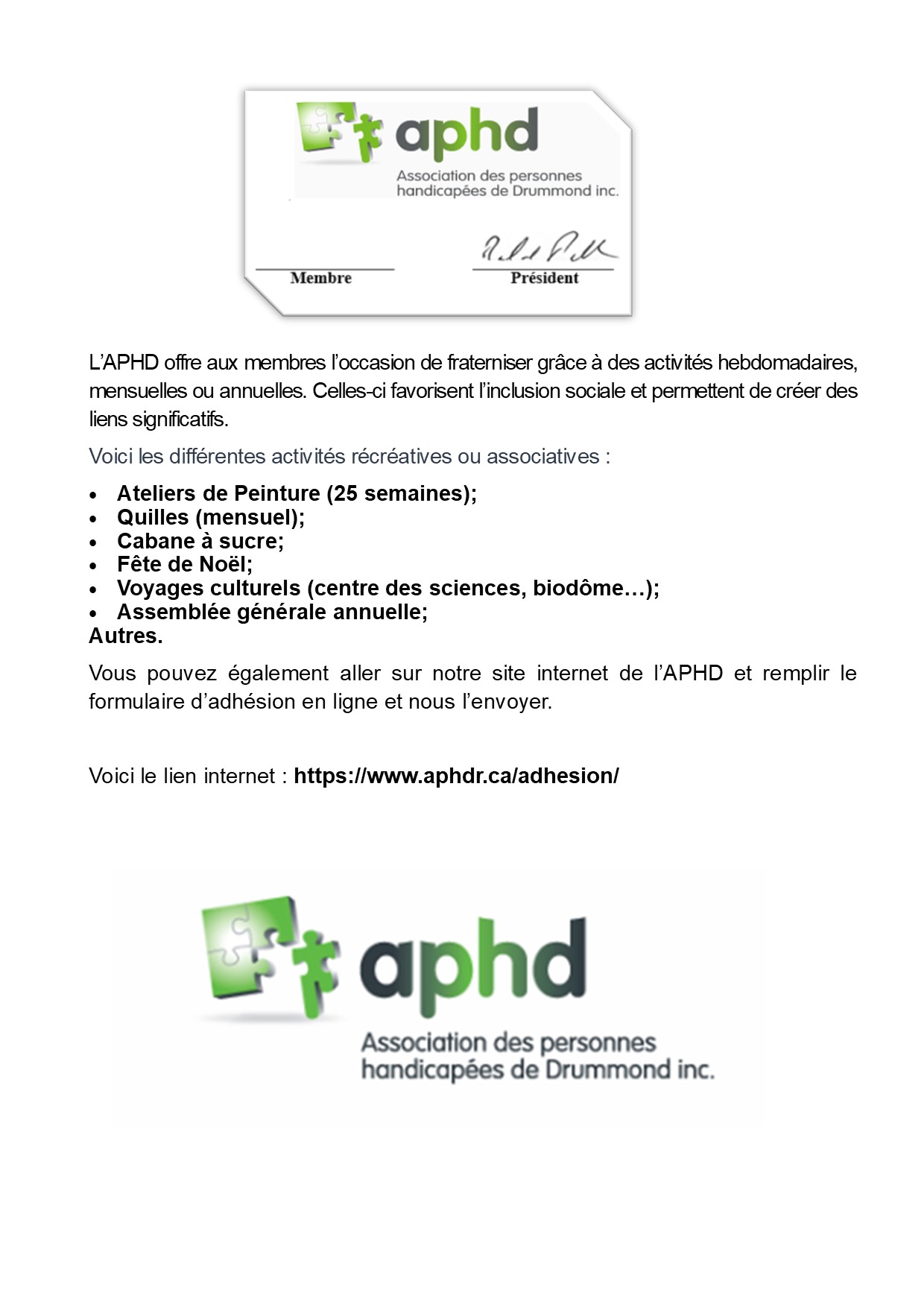 annonce en image