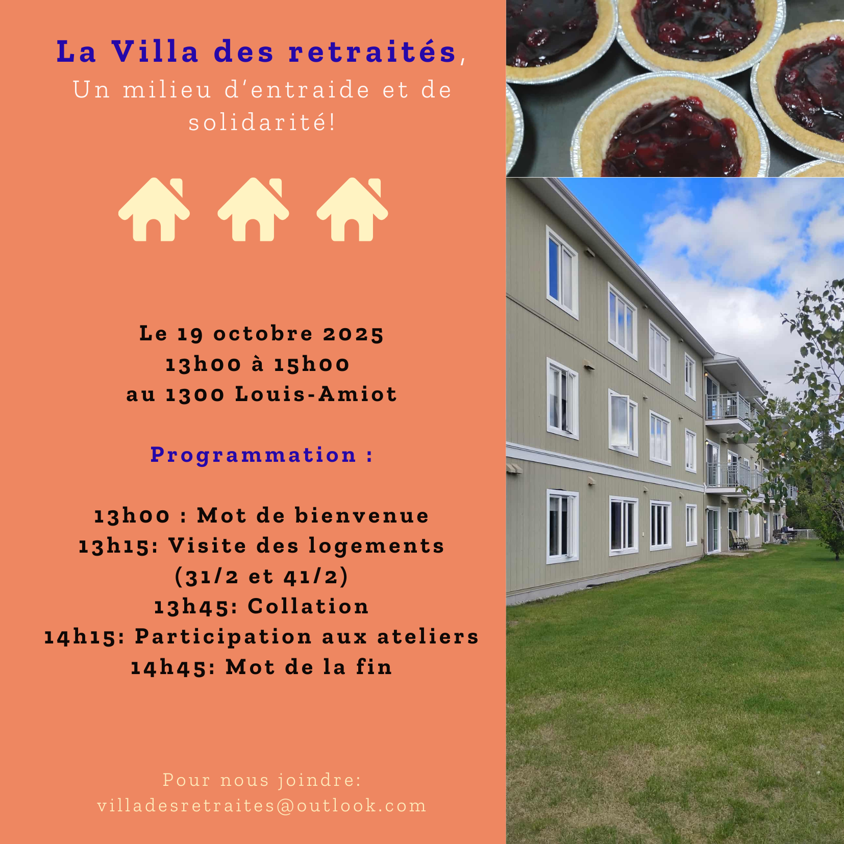 Programmation de la journée porte-ouverte