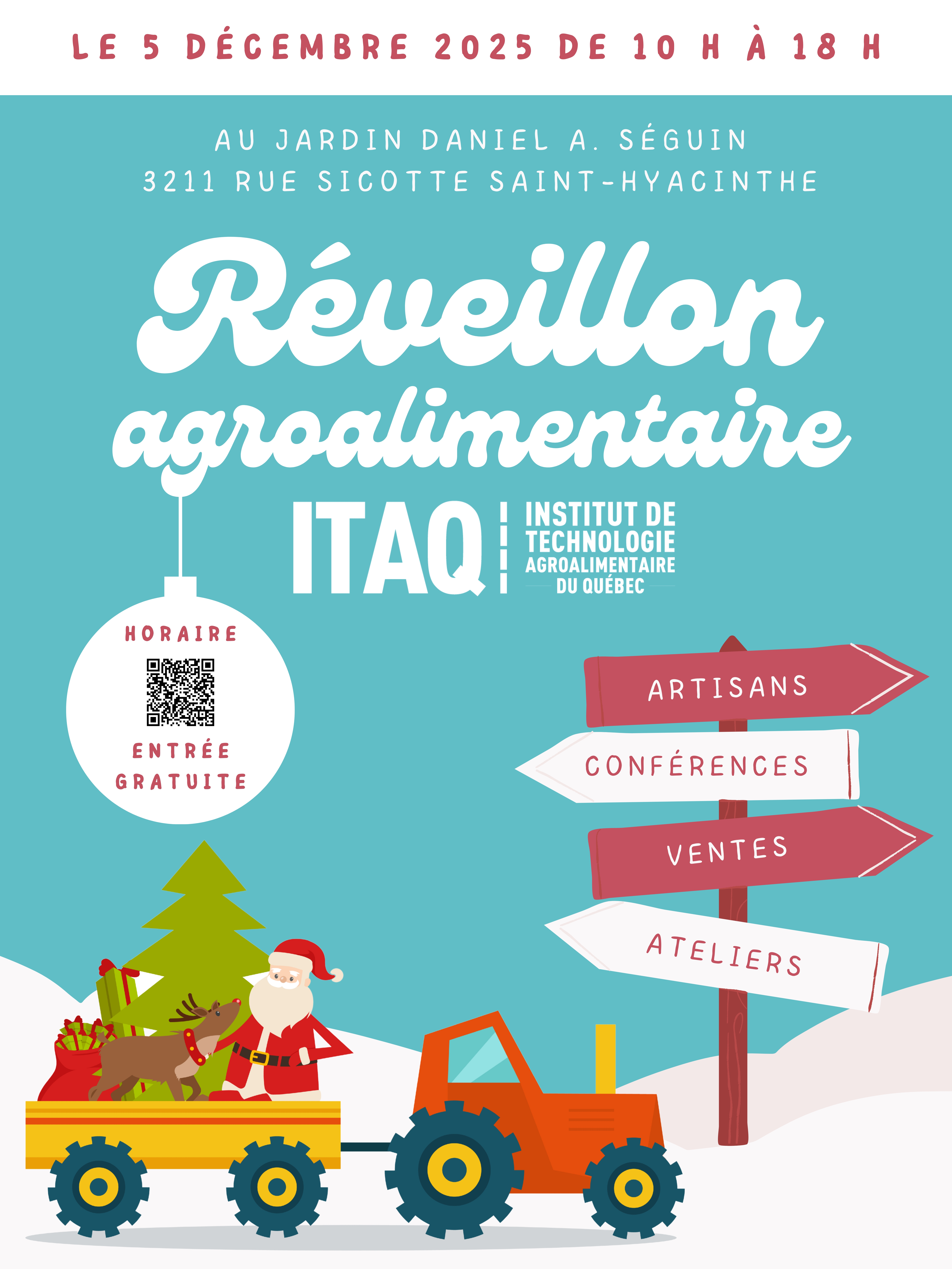 Affiche du Réveillon agro