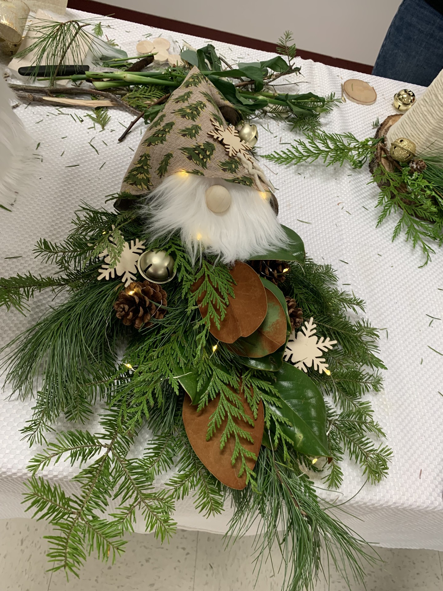 Exemple d'une décoration faite l'an dernier