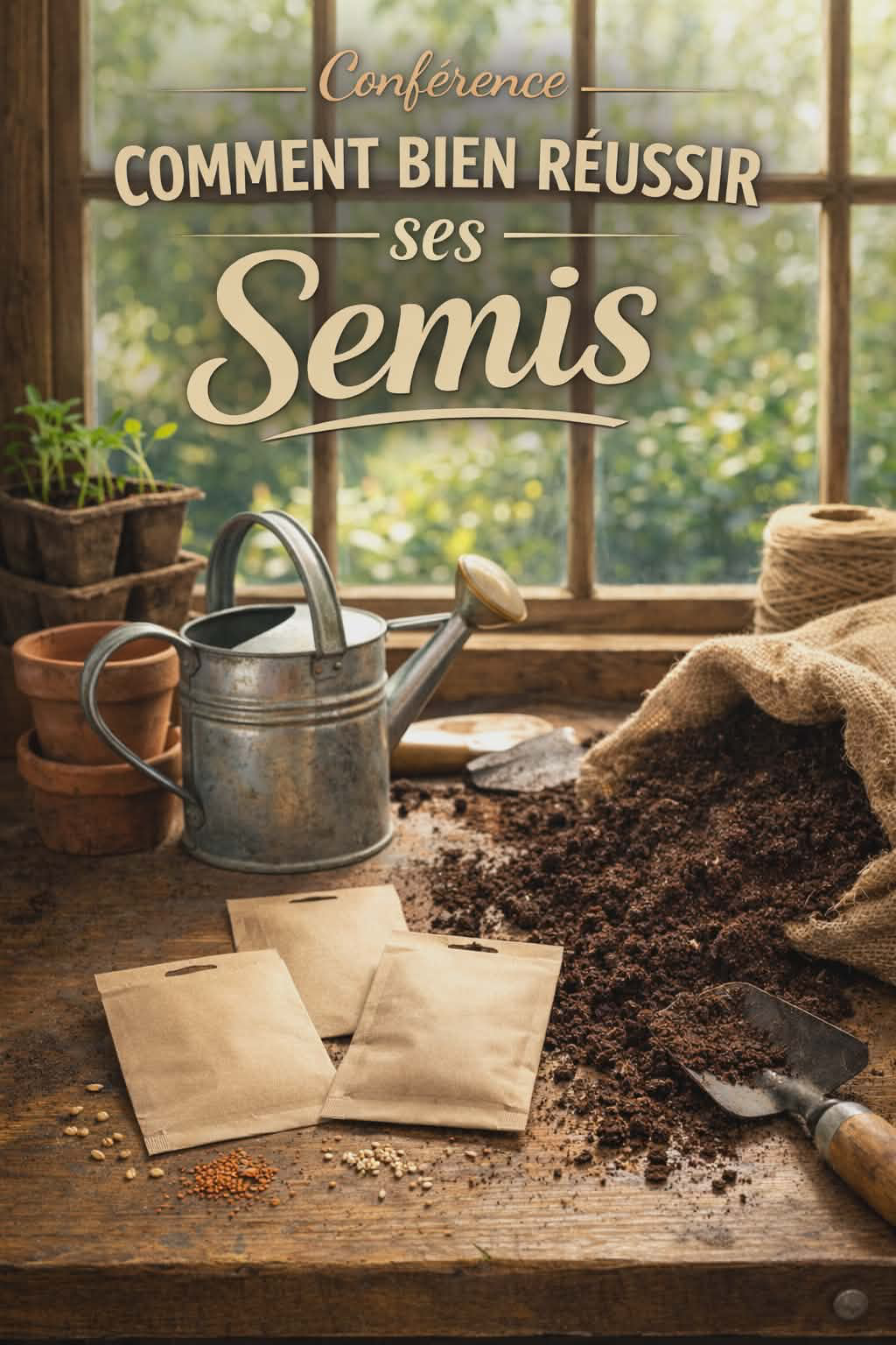 Conférence horticole : Comment bien réussir ses semis