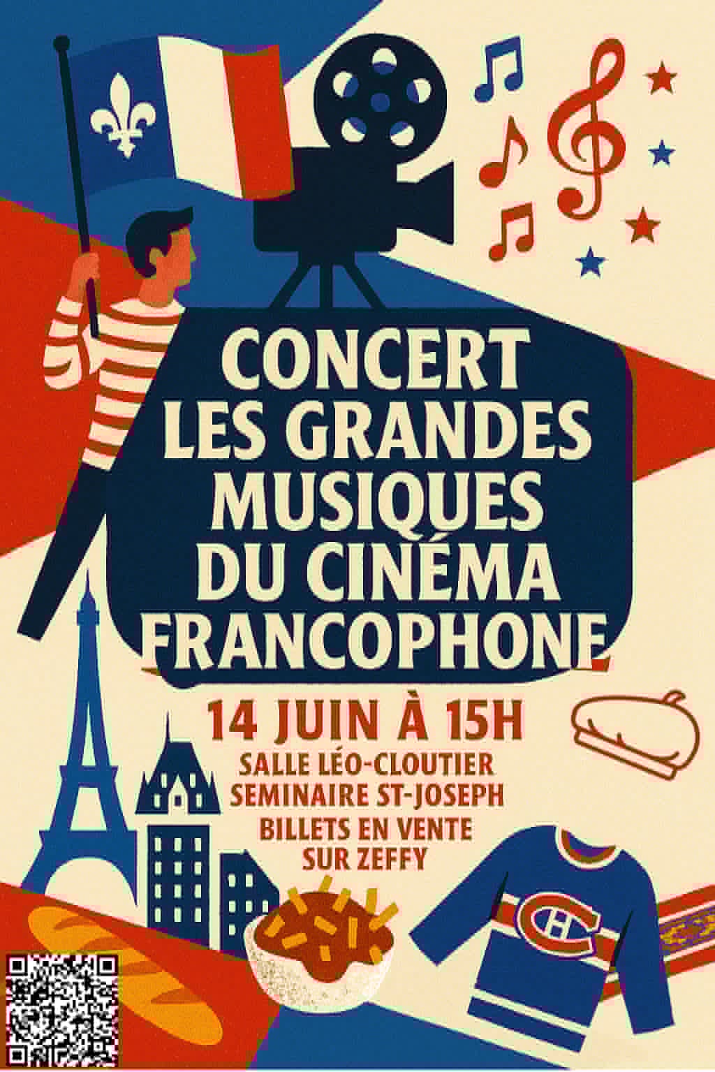 Le Choeur de Musique de film du Québec en concert le dimanche 14 juin 2026