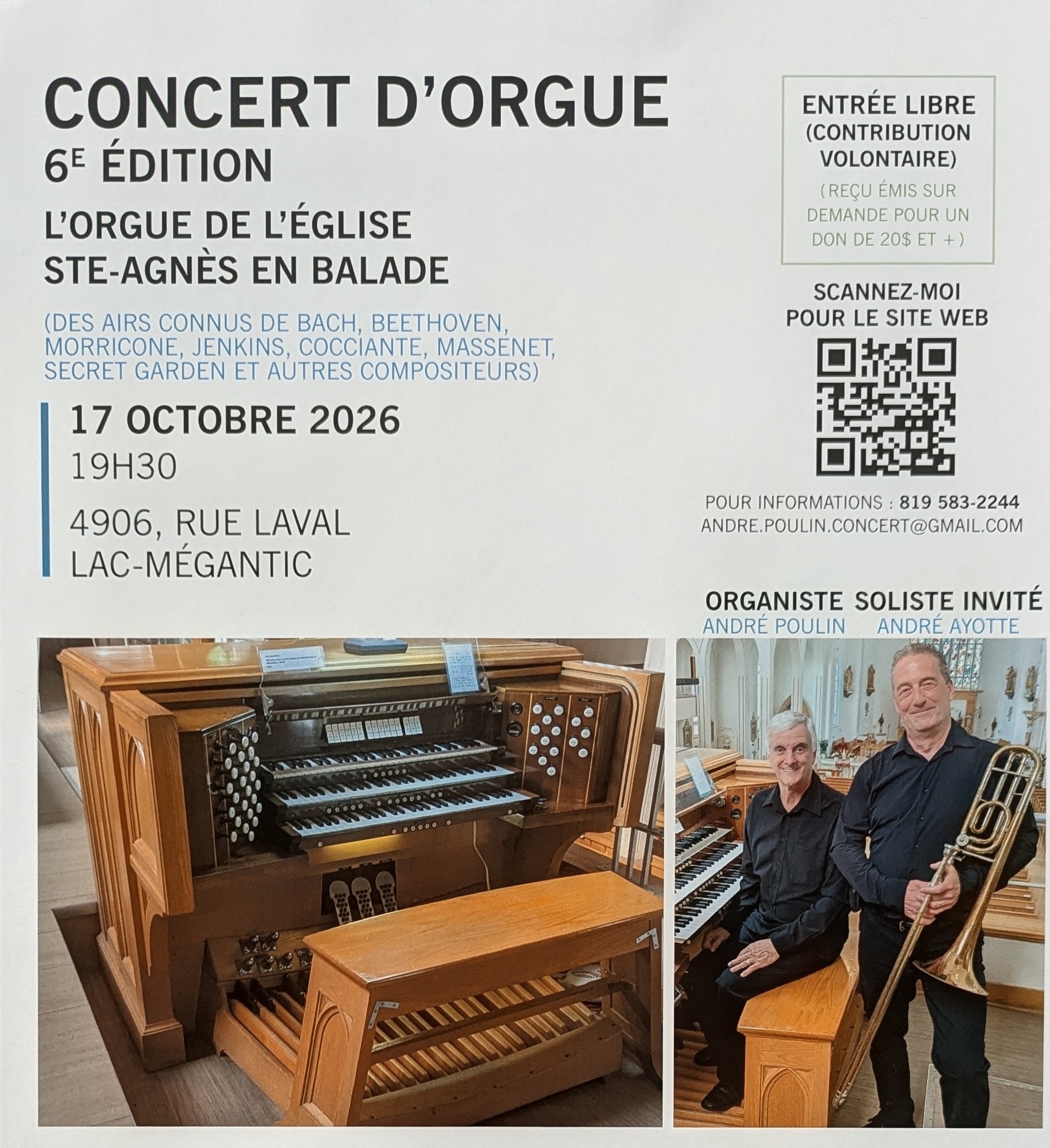Note: compte tenu que l'image inclus toute l'information pertinente, ce pourrait être seulement l'image qui soit publiée. Me conttacter au besoin