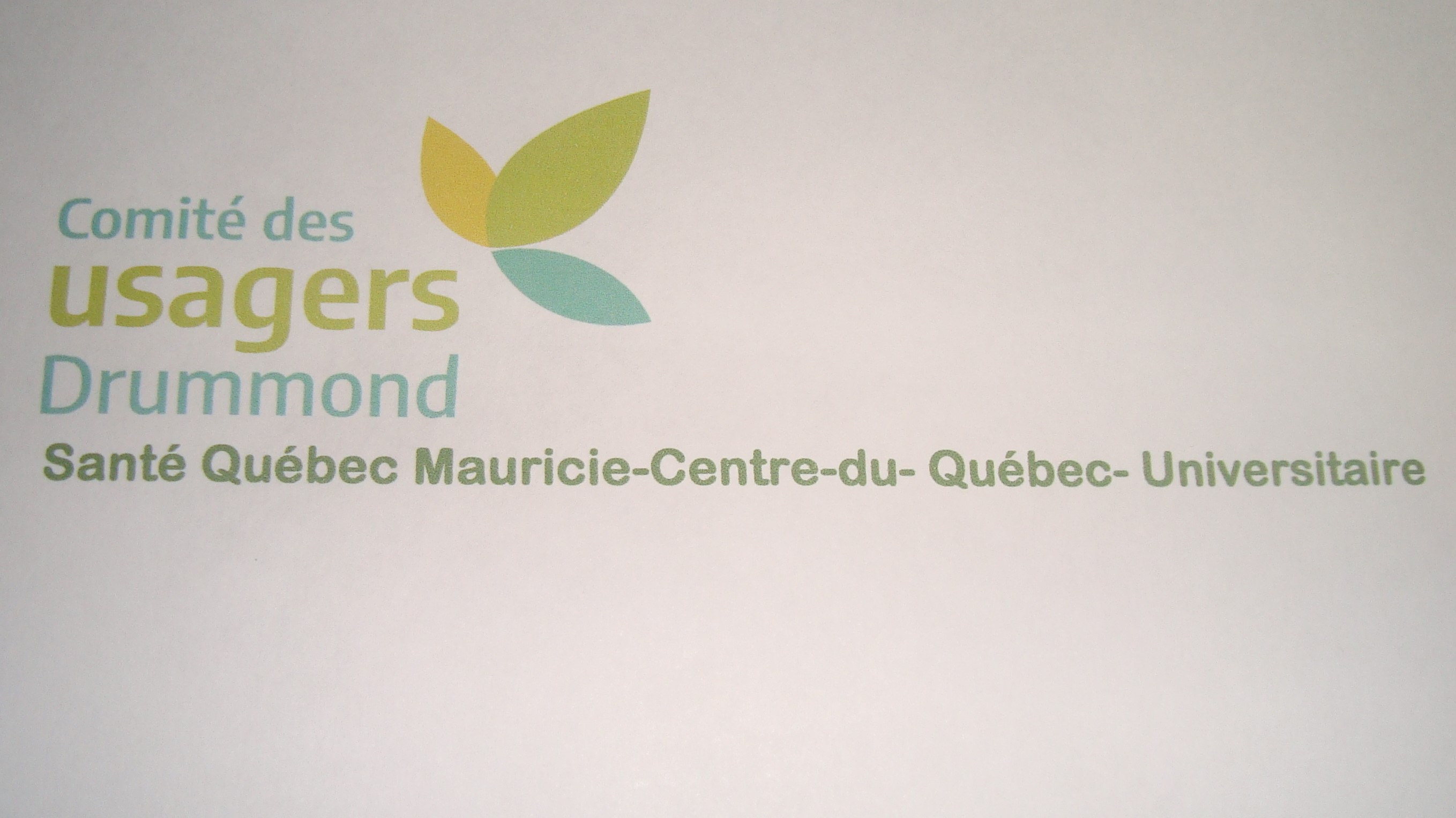 Comité des Usagers Drummond, Santé Québec Mauricie-et-Centre-du-Québec-Universitaire