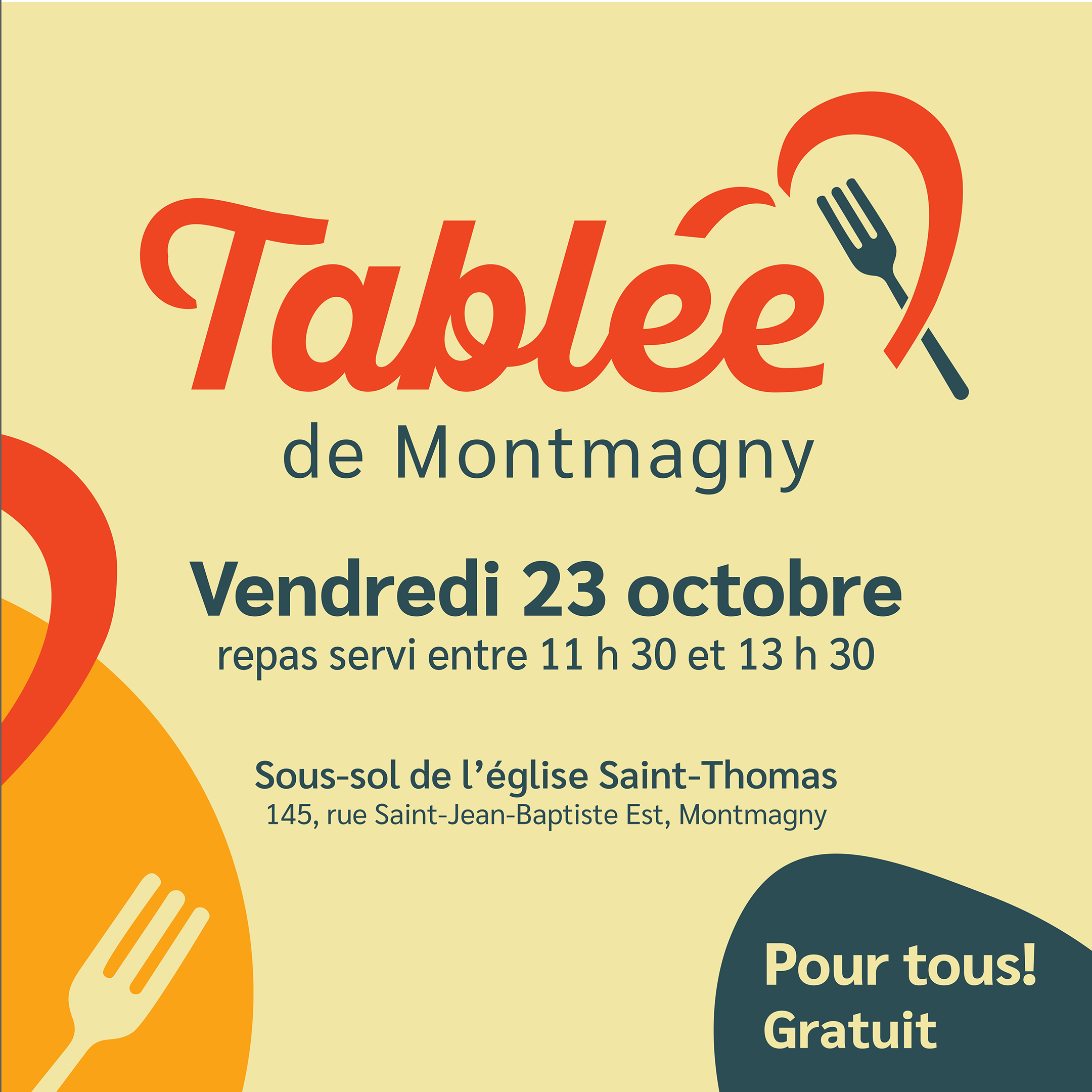 Affiche de l'événement