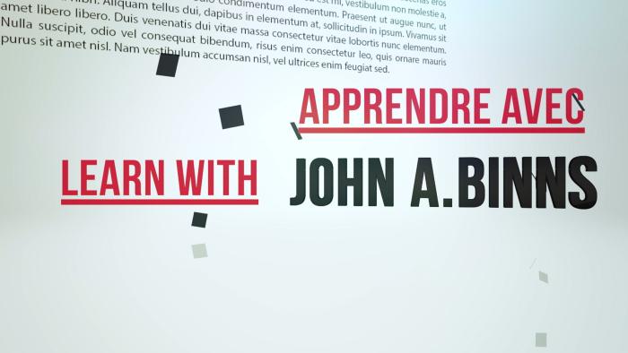 Apprendre avec John A. Binns