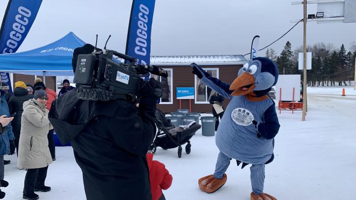 Village sur glace en direct