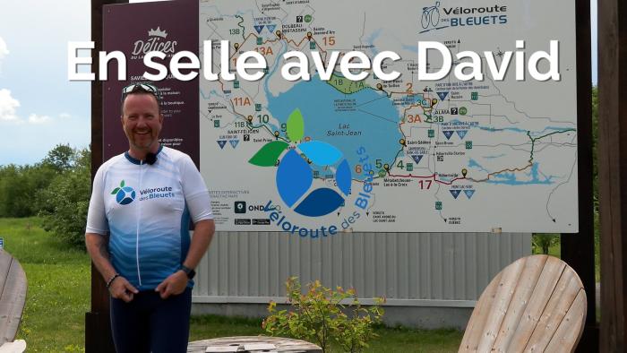 En selle avec David
