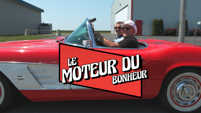 Corvette 1961 et titre disant : le moteur du bonheur